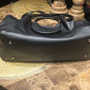 Sondra Roberts Squared black tote